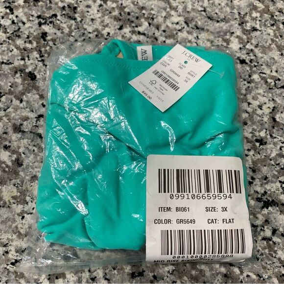J Crew Mid Rise Bikini Bottom BI061 3X - Picture 9 of 12